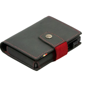 Кошелек Garzini Metal Wallets Carbon Red