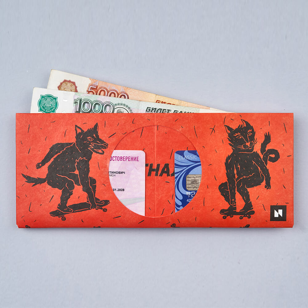 Кошелек New Wallet Skateanimal - фото 2