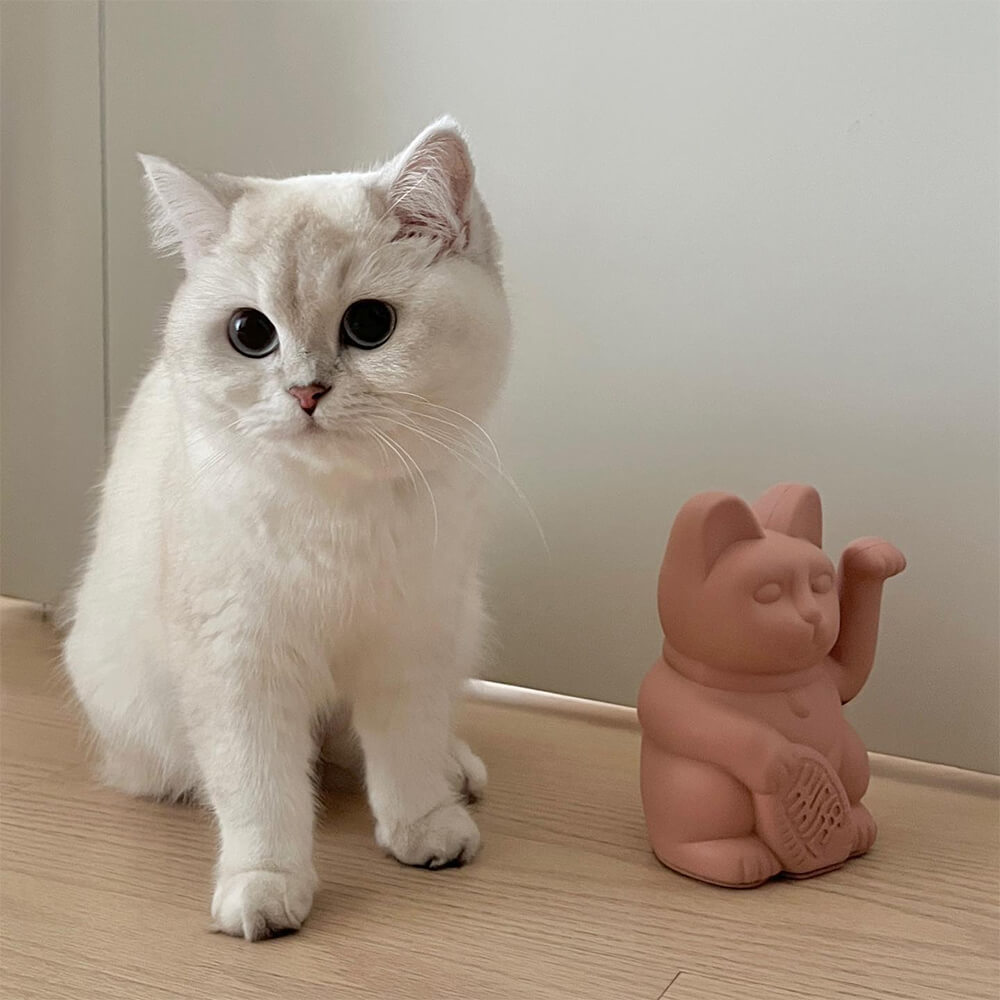 Манэки-нэко - Lucky Cat розовый - фото 4
