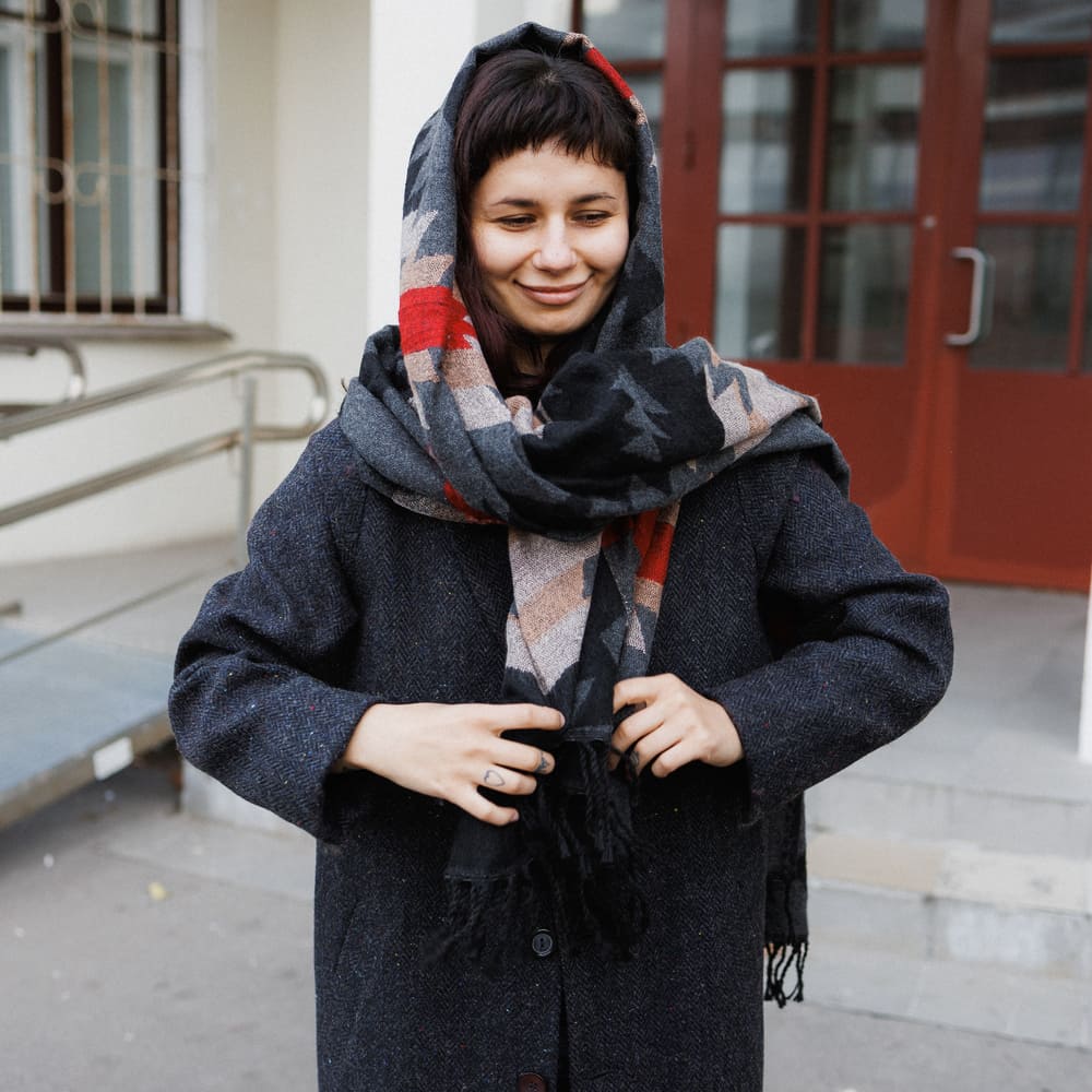 Непальский шарф Сурендра - фото 3