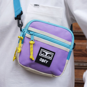 Сумка Obey Conditions Traveler Bag III Purple Multi