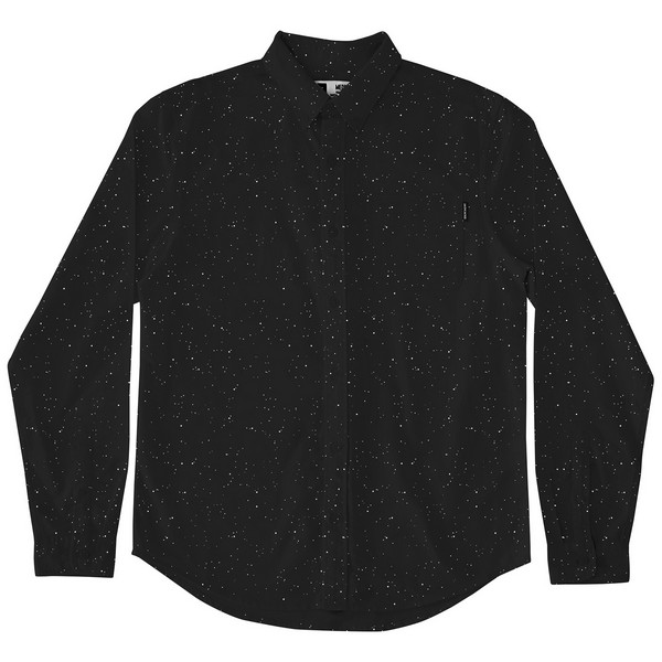 Рубашка Dedicated Varberg Deep Space Black мужская - фото 4