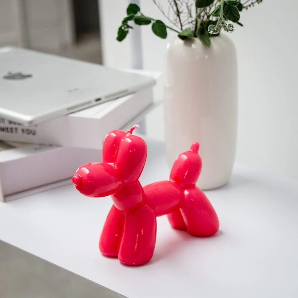 Свеча Helio Ferretti MAGENTA BALLOON DOG