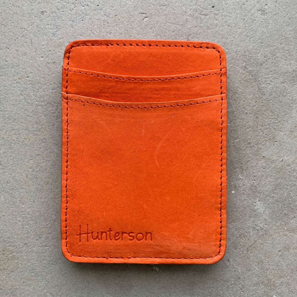 Волшебный кошелек Hunterson Magic Wallets оранжевый - фото 2