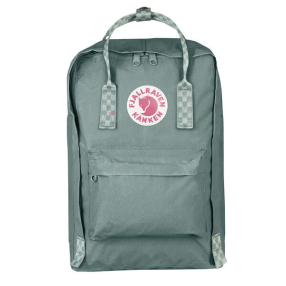 Рюкзак Fjallraven Kanken Laptop 15 Frost Green-Chess Pattern (664-904)