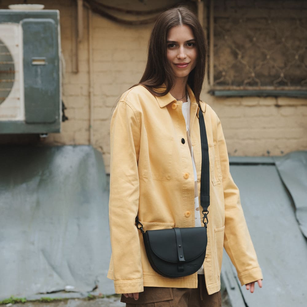 Кроссбоди сумка Gaston Luga Splash Moon Black