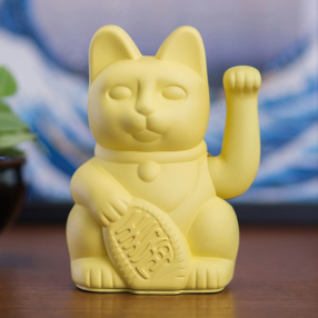 Манэки-нэко - Lucky Cat жёлтый