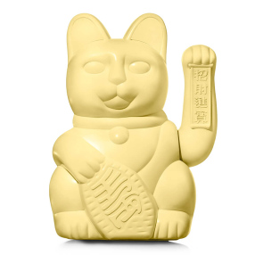 Огромный манэки-нэко - Lucky Cat желтый