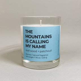 Ароматическая свеча taddywax Mountains is calling my name