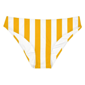 Купальник низ Dedicated Bikini Briefs Burgsvik Big Stripes Yellow