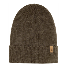 Шапка Fjallraven Classic Knit Hat Dark Olive (633)