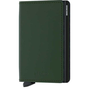 Кошелёк Secrid Slimwallet Matte Green-Black