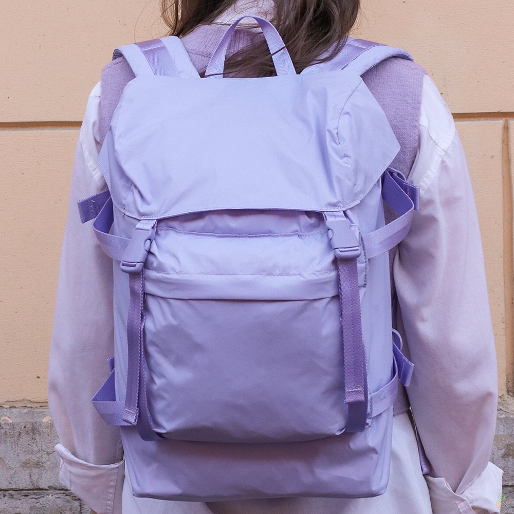 Рюкзак SHU лиловый - фото 8
