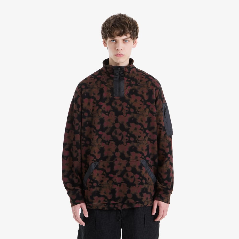 Флиска МЕЧ HALF ZIP FLORAL