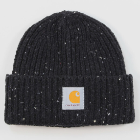 Шапка Carhartt WIP Anglistic Beanie - Black Heather