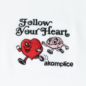 Футболка Akomplice Follow Your Heart White