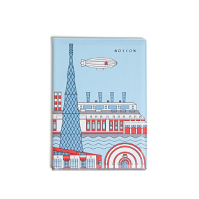 Обложка для паспорта Конструктивистская Москва