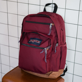 Jansport big student viking red best sale