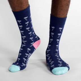 Носки Dedicated Socks Sigtuna Palms Navy 36-40