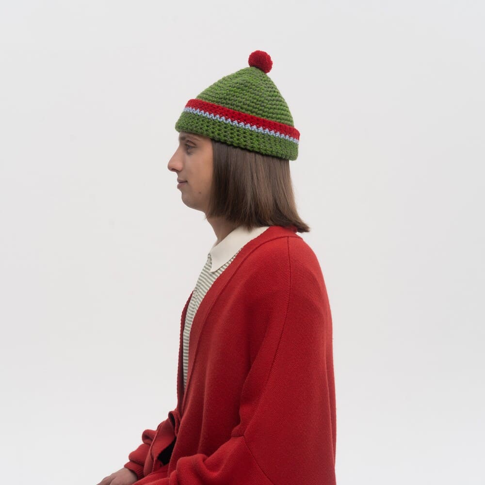 Шапка CHECK YA HEAD зеленая 2510/162 - фото 3