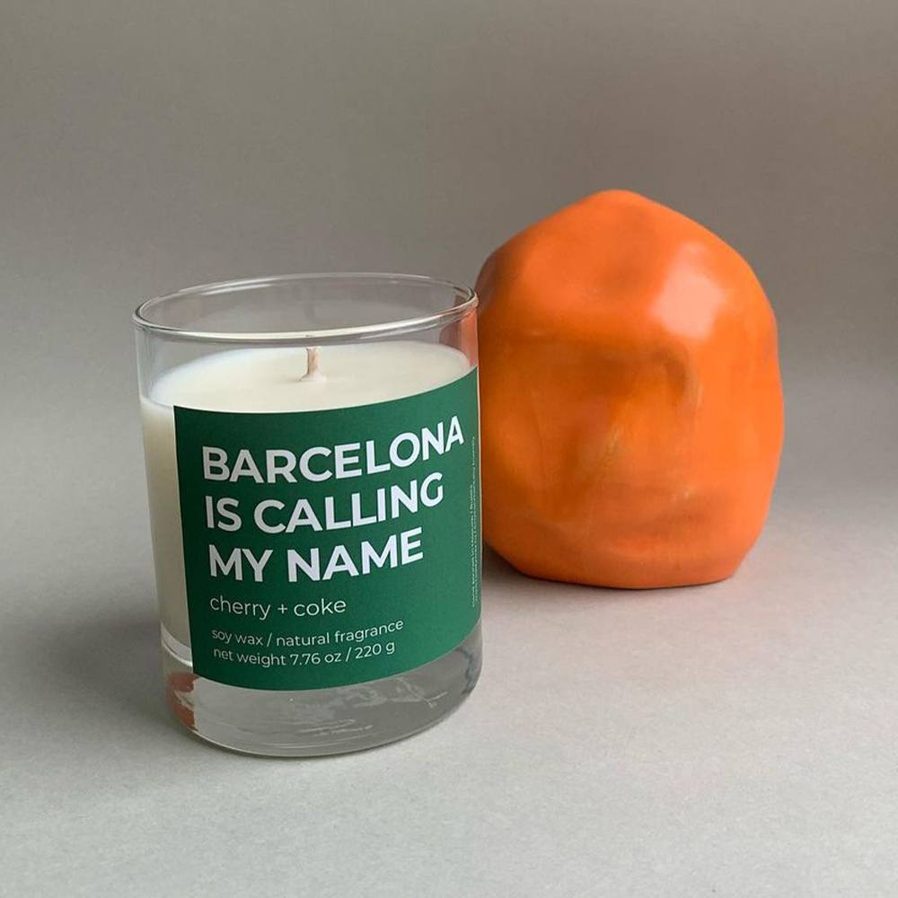 Ароматическая свеча taddywax Barcelona is calling my name - фото 3