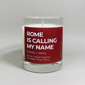 Ароматическая свеча taddywax Rome is calling my name