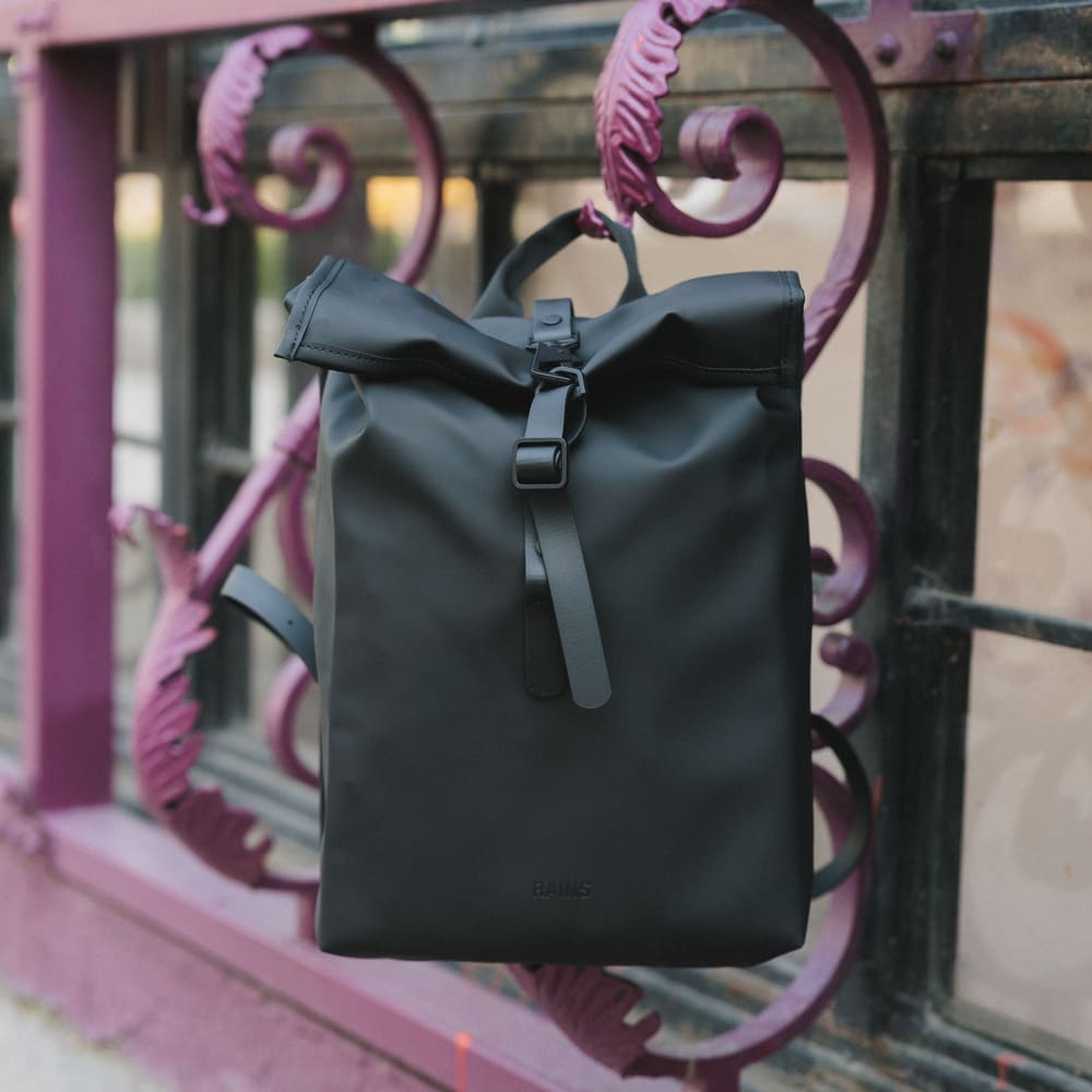 Рюкзак Rains Rolltop Mini Black
