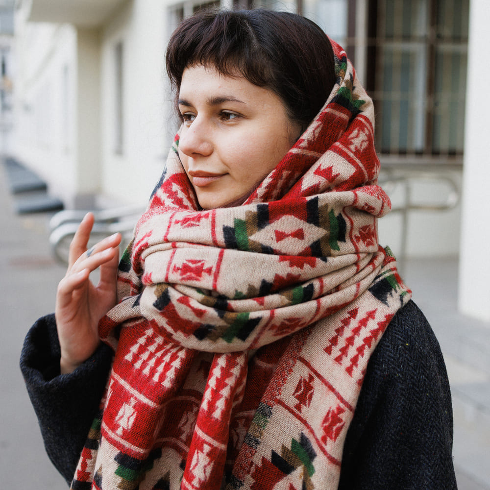 Непальский шарф Рахул - фото 5