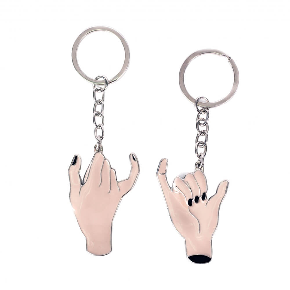 Пара брелоков на ключи Helio Ferretti PINKY PROMISE KEYCHAIN PAIR - фото 2