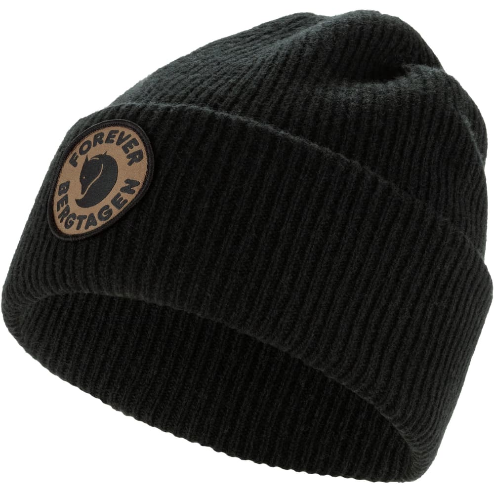 Шапка Fjallraven Bergtagen Forever Wool Beanie Black (550) - фото 3