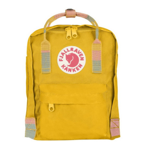 Рюкзак Fjallraven Kanken MINI Warm Yellow-Random Blocked(141-905)