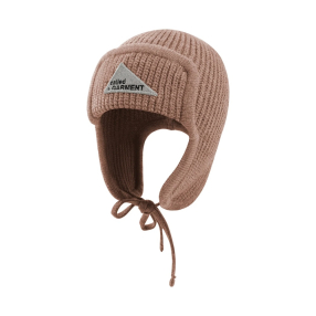 Шапка Called a Garment Mountain Earflap Beanie light brown