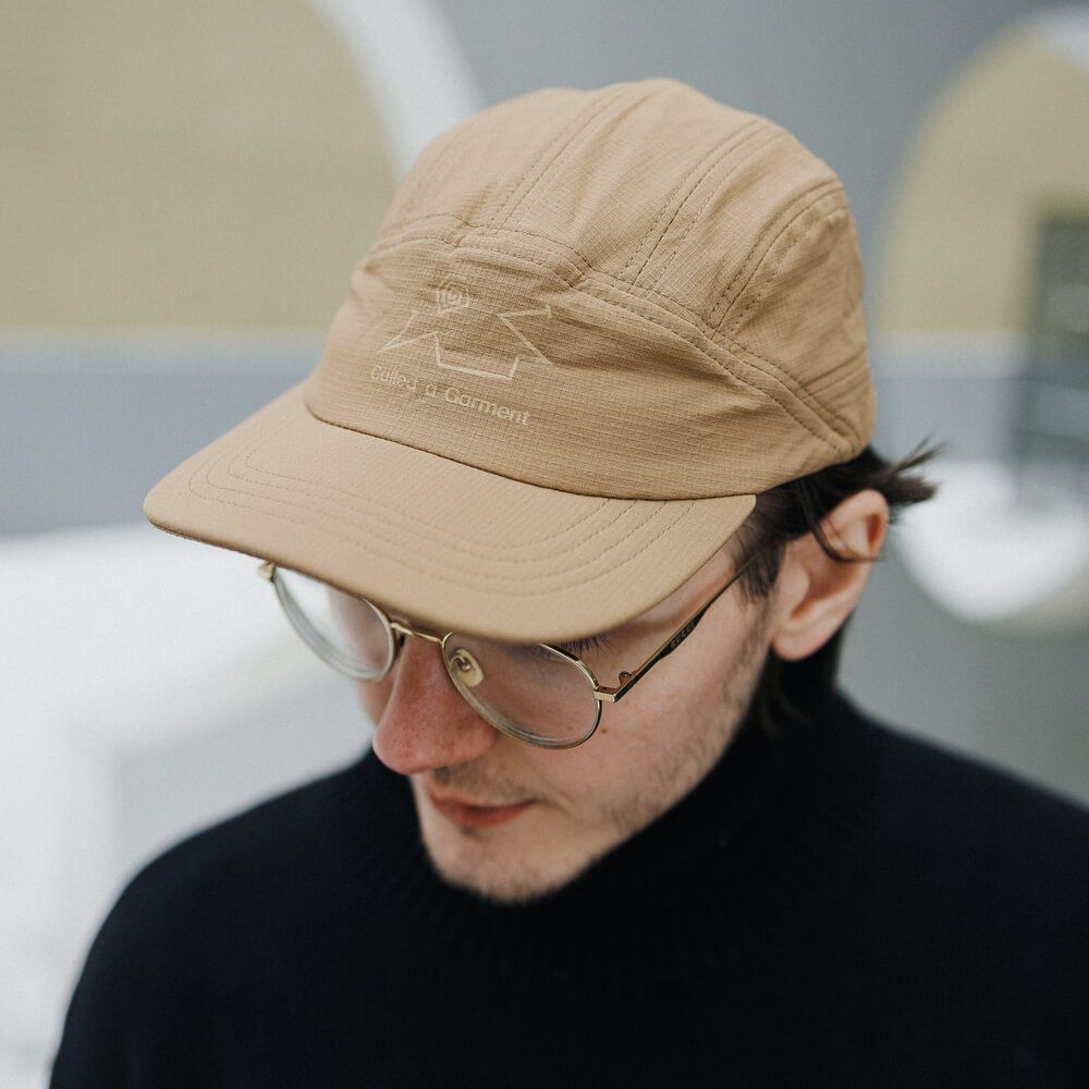 Спортивная кепка Called a Garment Hikercore Nylon Cap Coyote