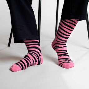 Носки Dedicated Socks Sigtuna Animal Pattern Pink Pink 40-46