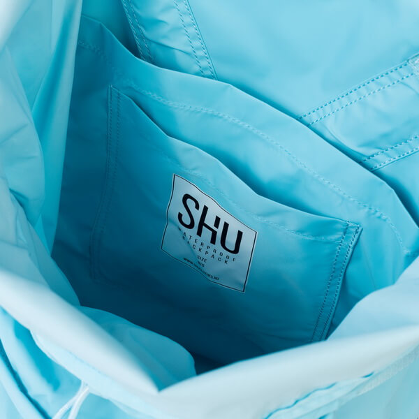 Рюкзак SHU ярко-голубой - фото 5