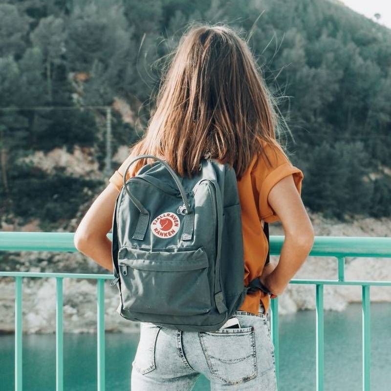 Рюкзак Fjallraven Kanken Frost Green (664)