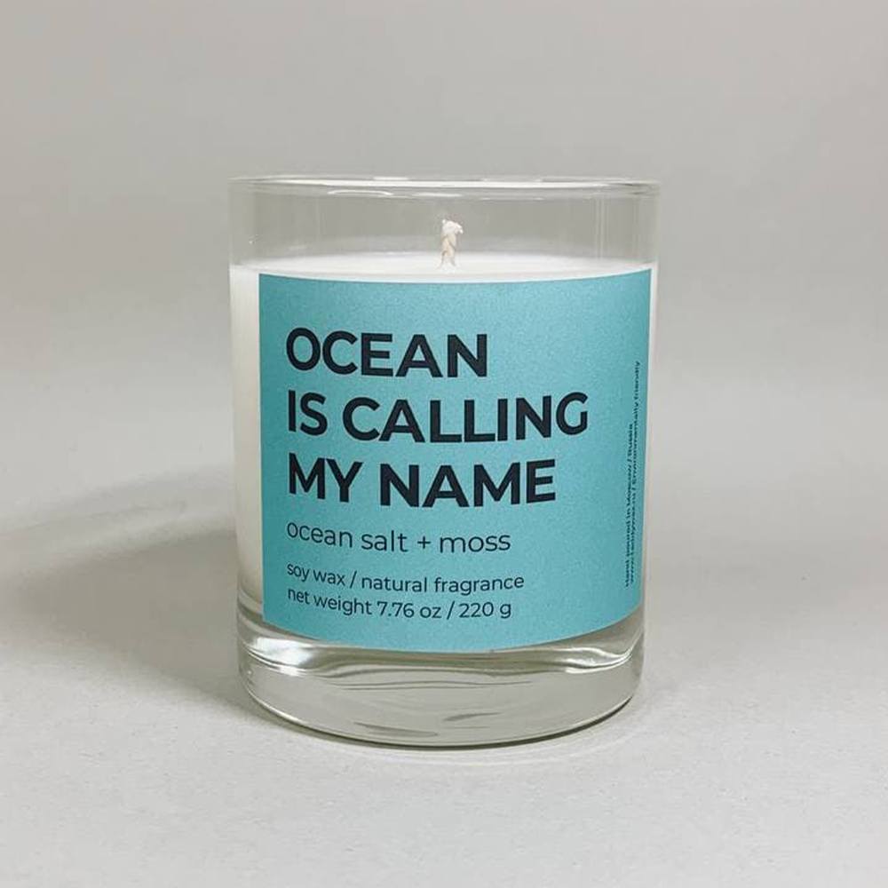 Ароматическая свеча taddywax Ocean is calling my name - фото 1