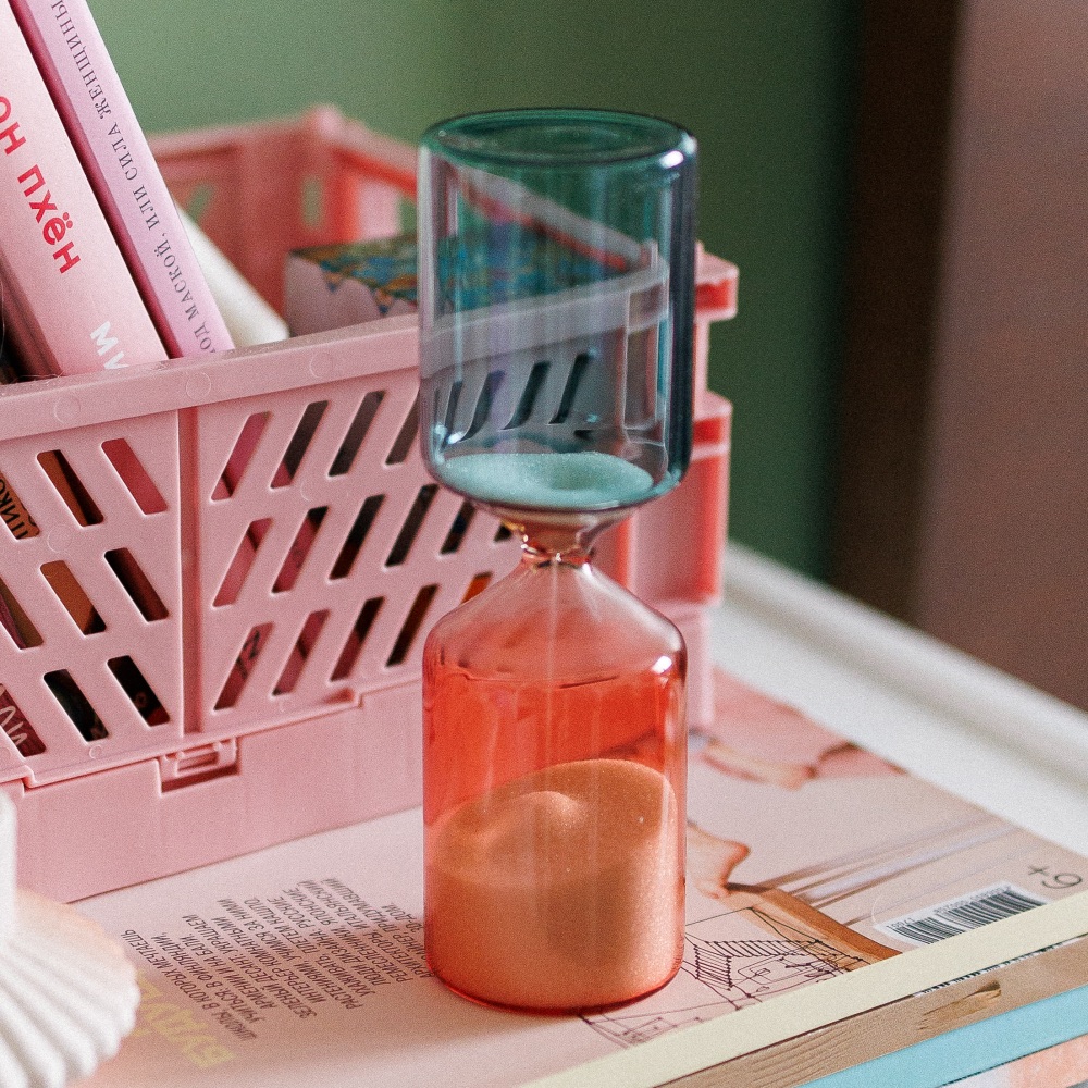 Песочные часы Friend Function на 15 мин цветные прямоугольные - фото 1