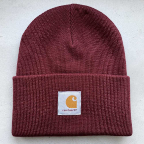 Шапка Carhartt WIP Watch Hat Bordeaux