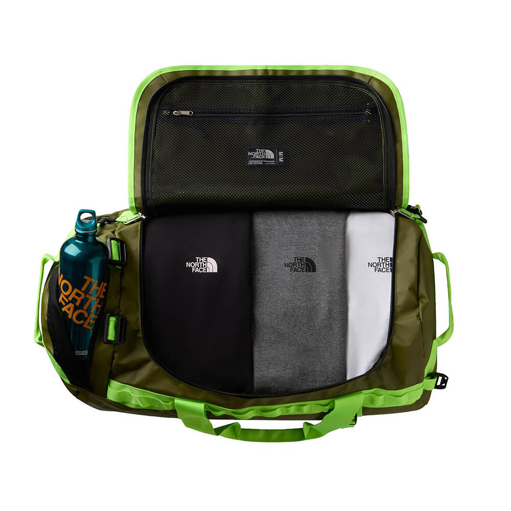 Сумка The North Face Base Camp Duffel M Forest Olive / Safety Green - фото 5