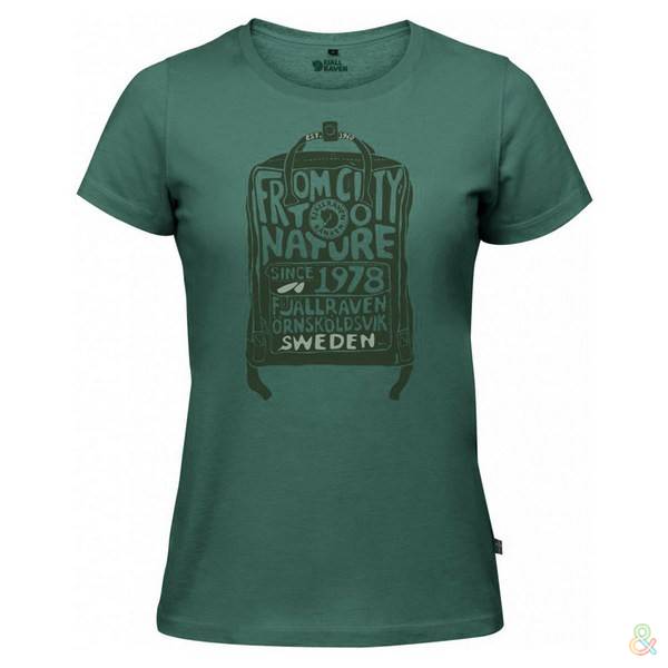 Футболка Fjallraven Kanken T-Shirt Woman M - фото 4