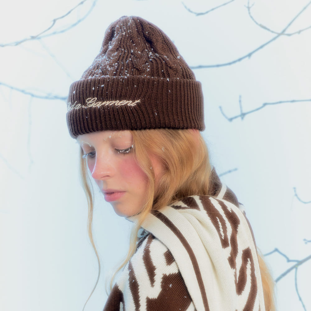 Шапка Called a Garment Everyday Beanie Chocolate - фото 5