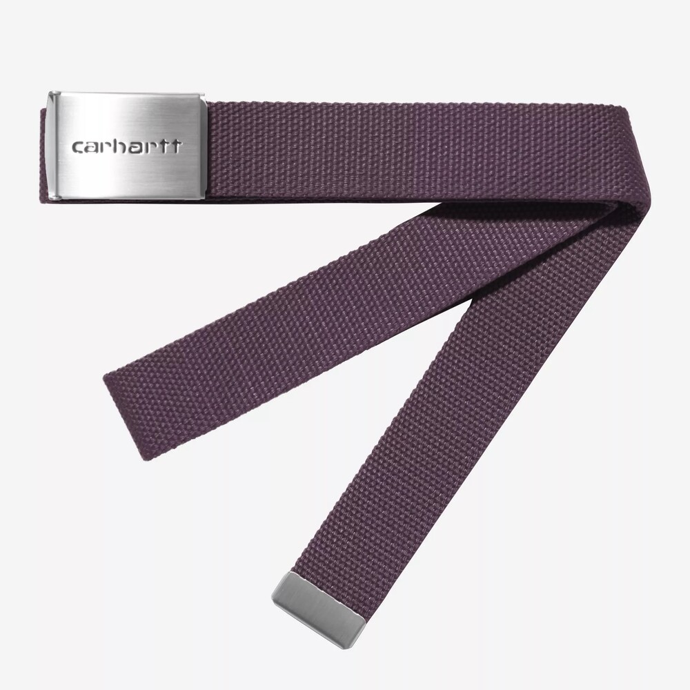 Ремень Carhartt WIP Clip Belt Chrome Cozy Purple