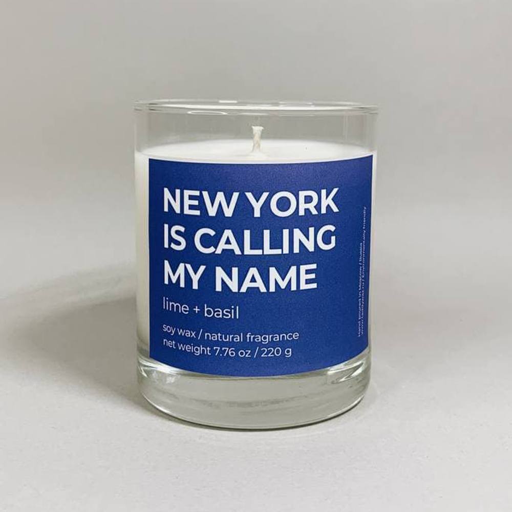 Ароматическая свеча taddywax New York is calling my name - фото 2