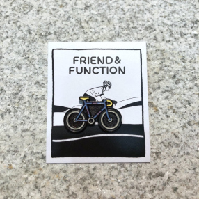 Значок Friend Function Велосипед синий