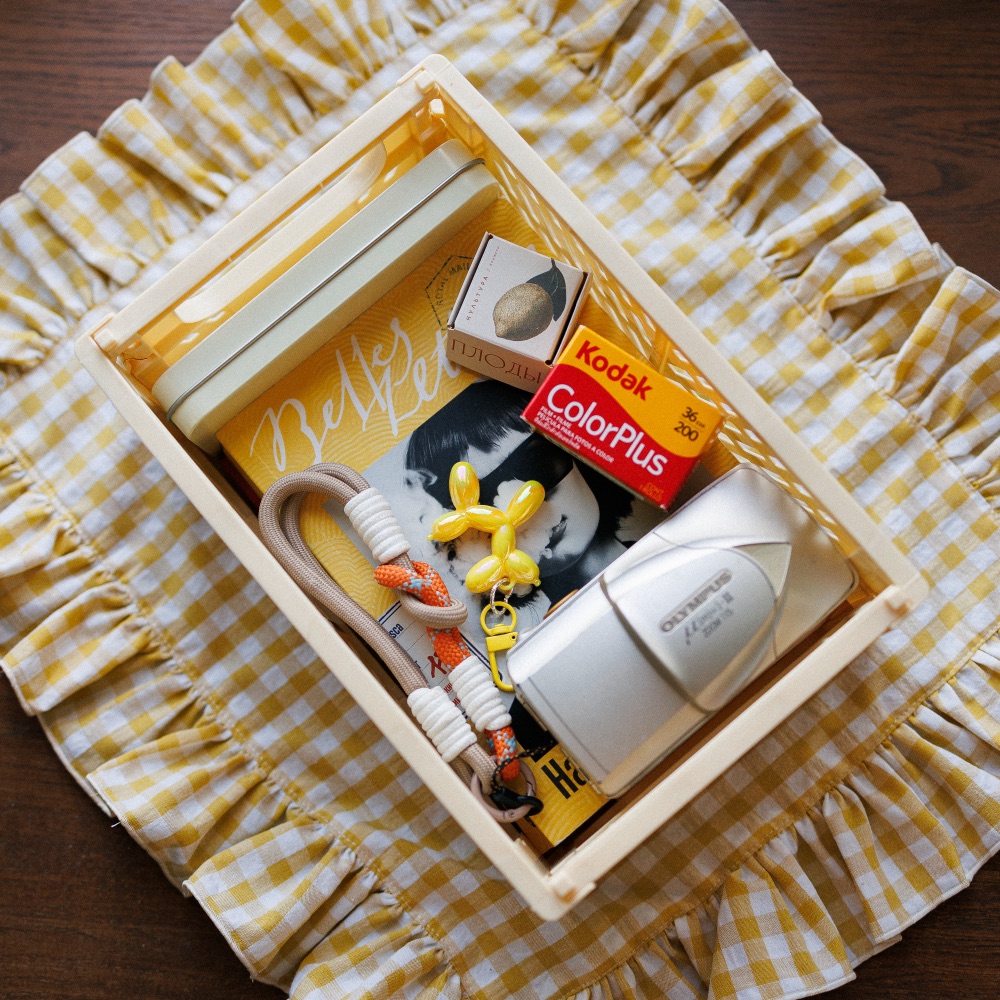 Пластиковые складные боксы 25х15 см (разные цвета) - фото 7