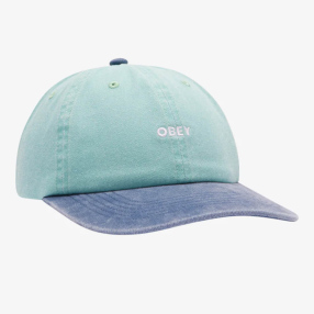 Кепка Obey Pigment II Tone Lowercase 6 Panel Surf Spray Multi кепка obey pigment lowercase 6 panel teal