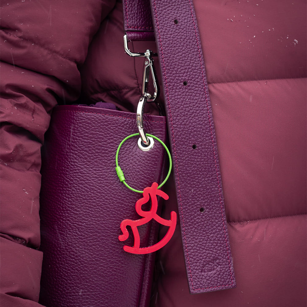 Брелок-обвес Две Ща Красная лошадка - фото 4