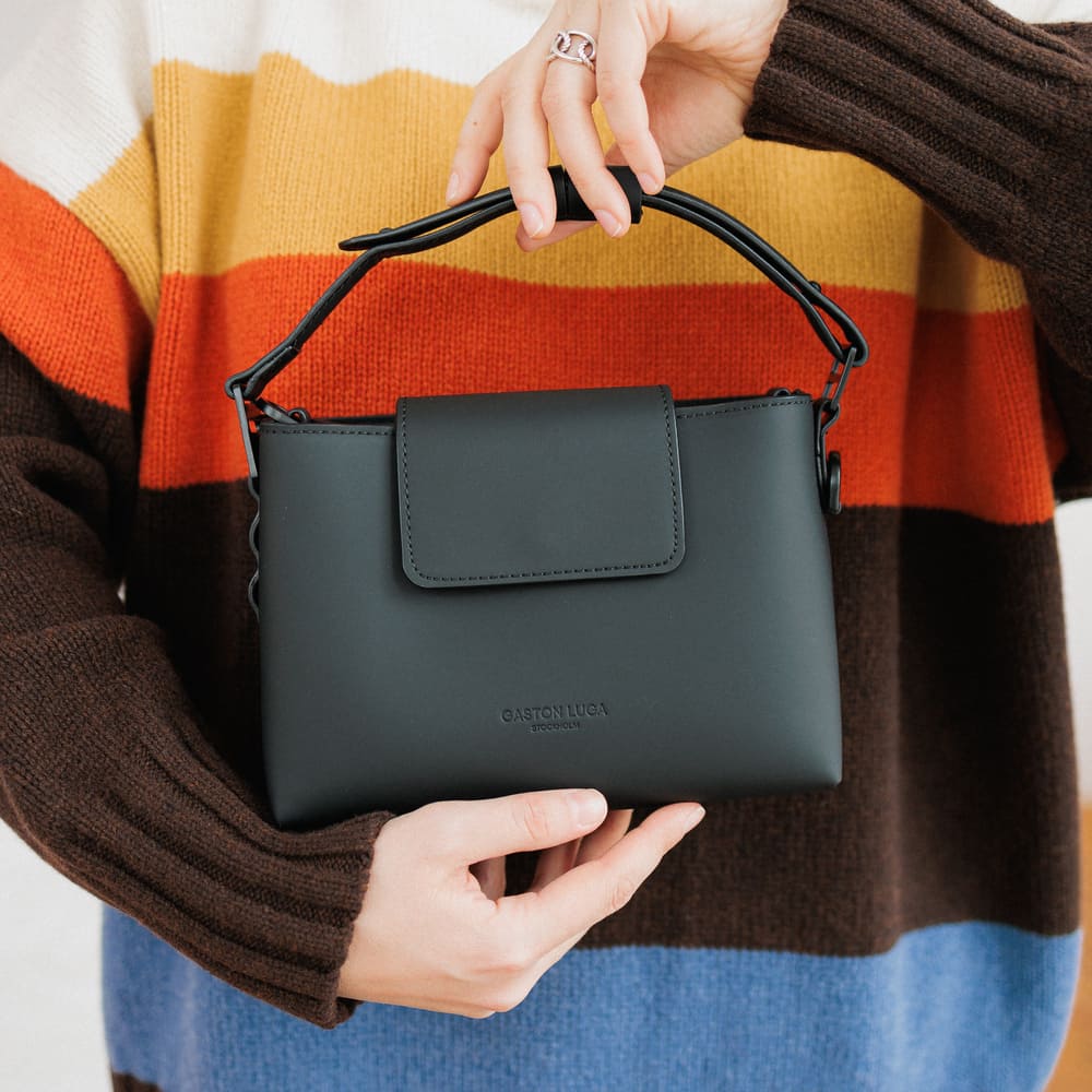 Кроссбоди сумка Gaston Luga Splashini Black