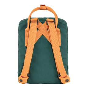 Рюкзак Fjallraven Kanken MINI Arctic Green-Spicy Orange (667-206)